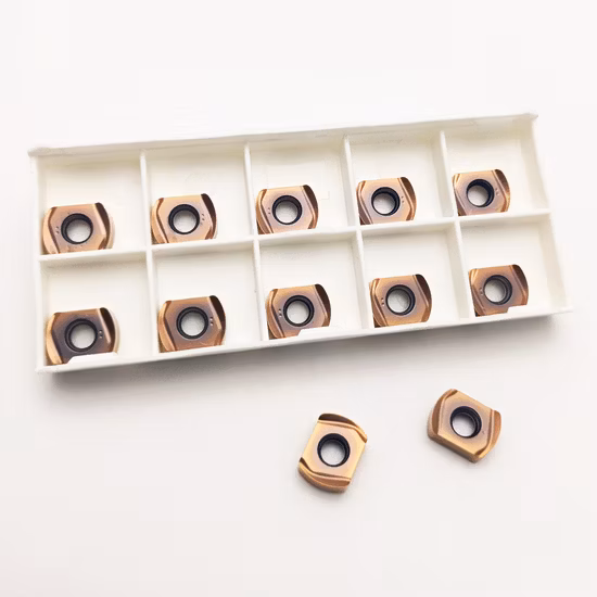 Inserts de fraisage à alimentation élevée Tfmbl Blmp0603r Insertion en carbure de tungstène CNC