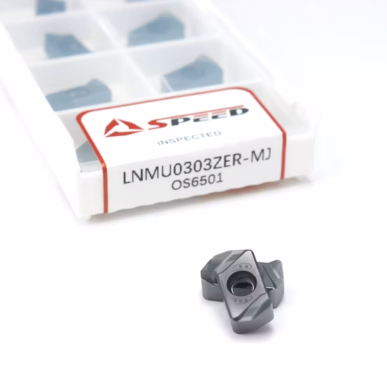 Outil de tour CNC, coupe à alimentation rapide, fraise Logu0303, Inserts de fraisage à grande vitesse