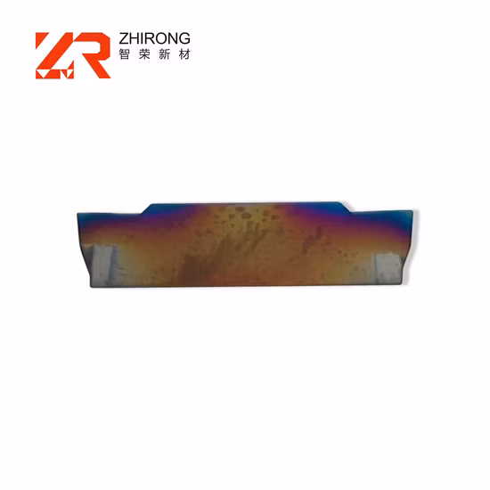 Inserts Mngn150 pour tour à outils de tournage de rainurage et de séparation CNC