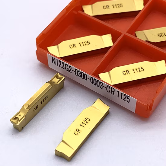 Zhuzhou Obt coupant les inserts de séparation de rainurage en carbure Tdc Tdj Mgmn Mrmn N151.2 N123 Zqmx